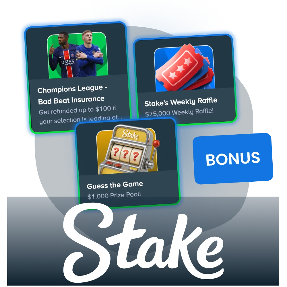 Check Stake promotions hub and grab your rewards.
