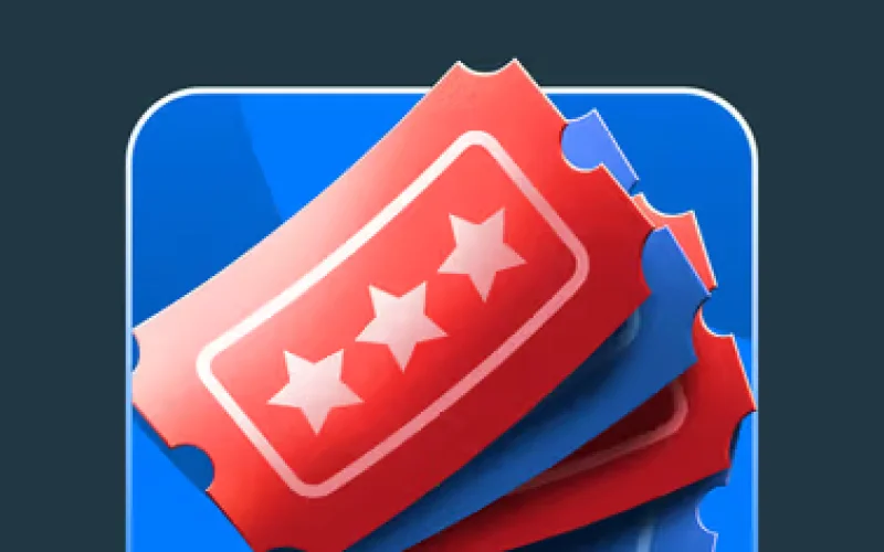 Place bets on Stake to join the weekly raffle and win real money prizes.