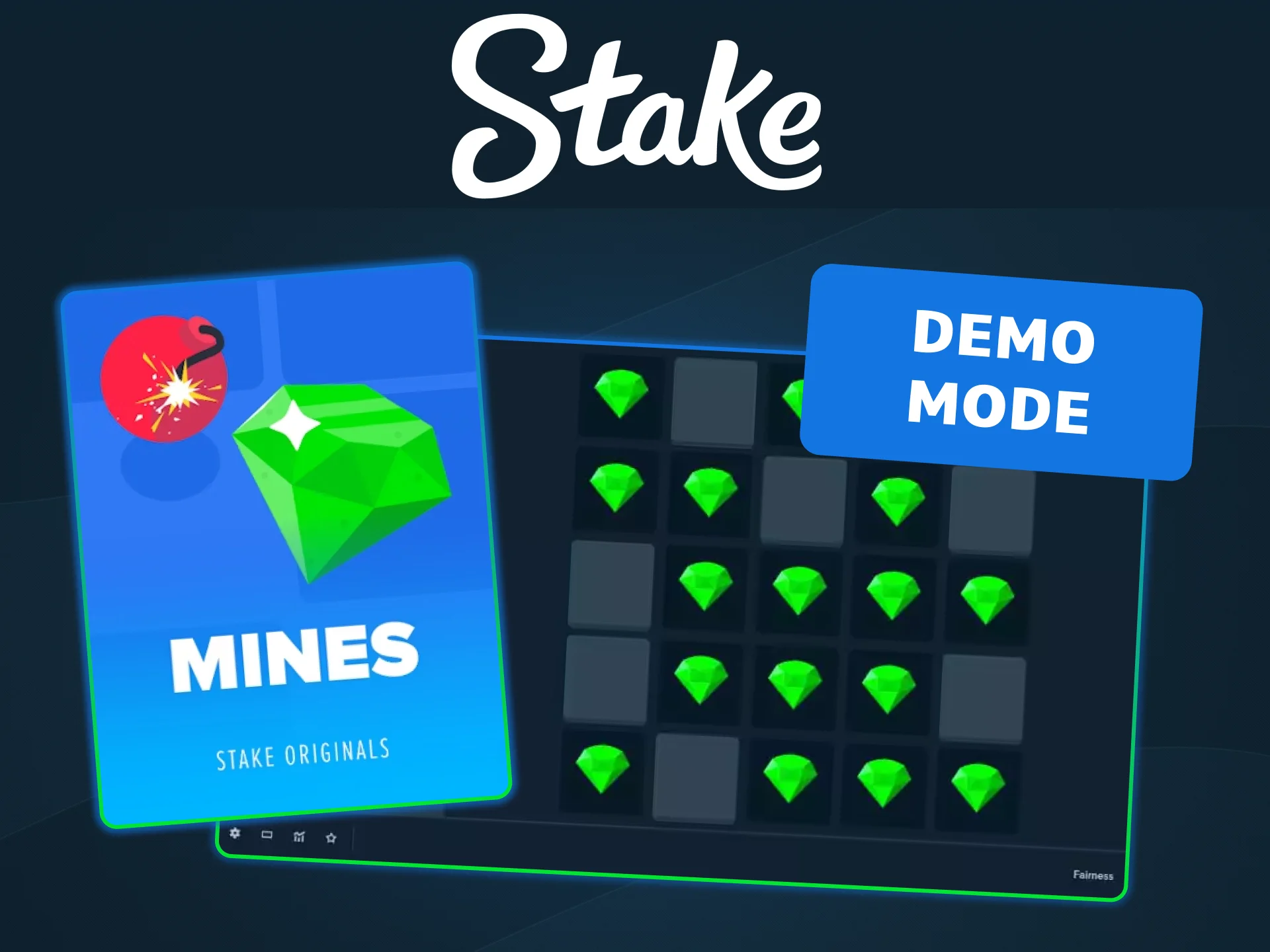 Try Stake Mines demo for free and learn the game without deposits.