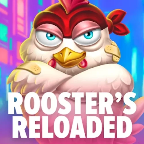 Play Rooster’s Reloaded on Stake for high-volatility farm brawler action.