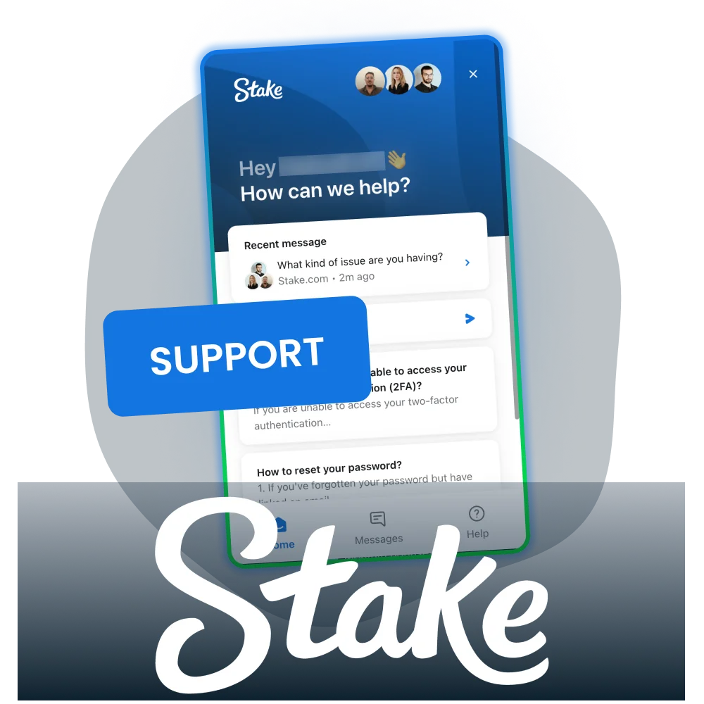 Contact Stake customer support in Canada anytime.
