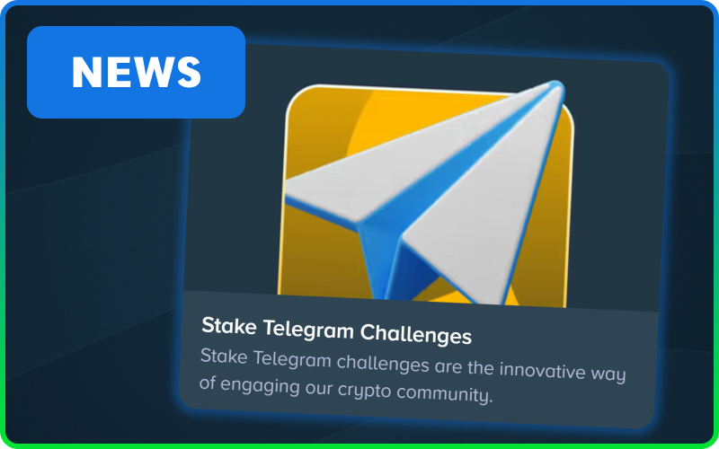 Learn about innovative ways to engage with the crypto community through official Telegram challenges at Stake.