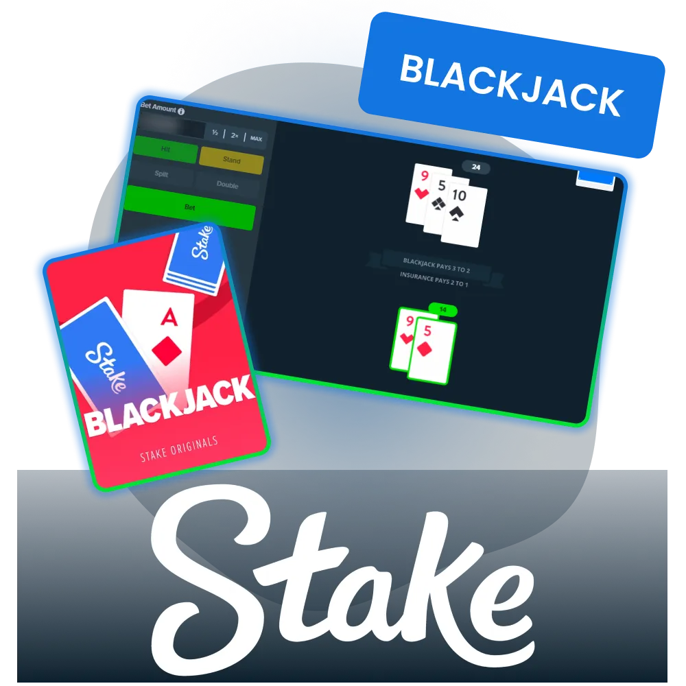Play the Blackjack card game on the Stake official site.