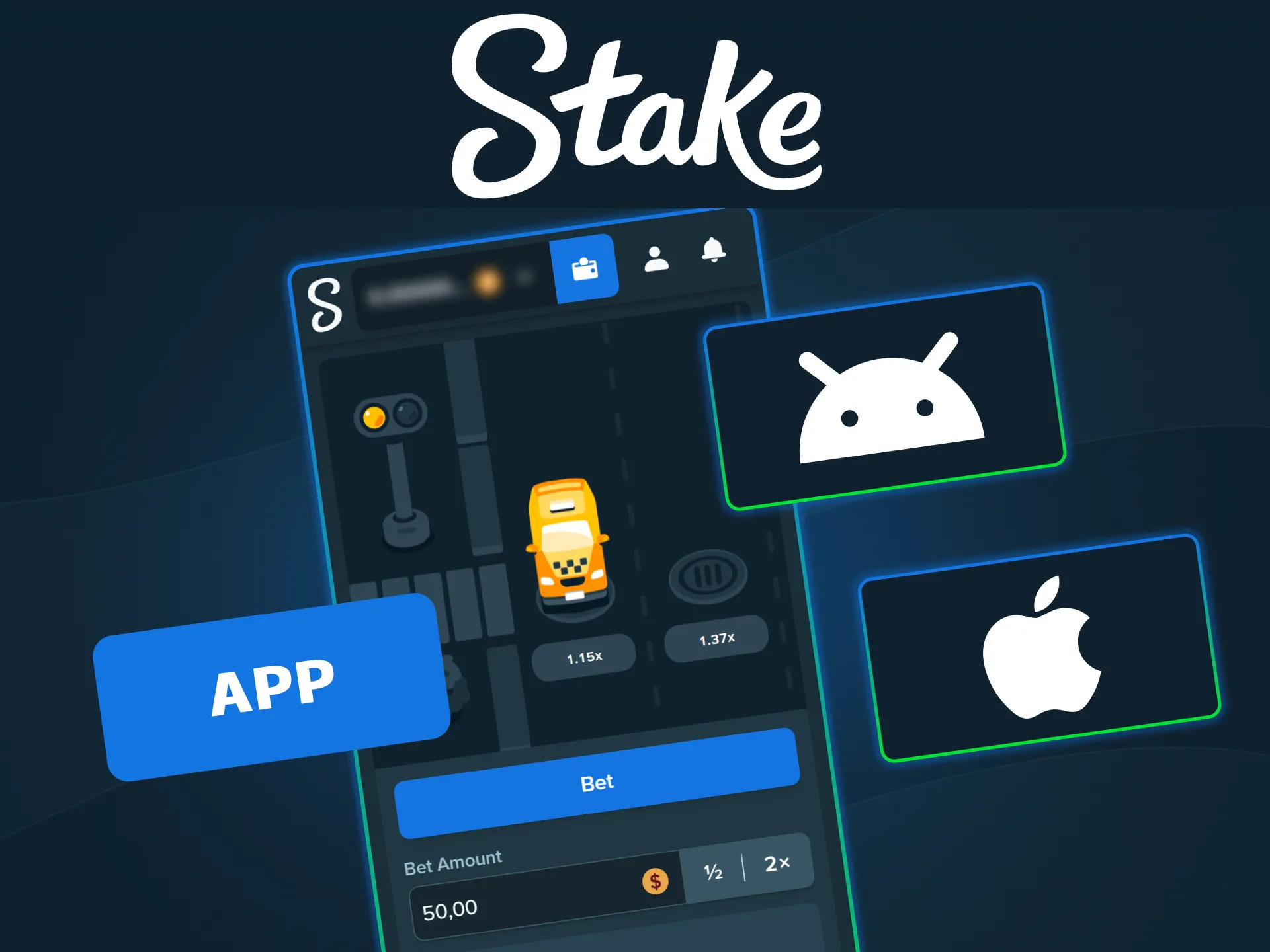 Access the Chicken mobile game via the Stake official app.