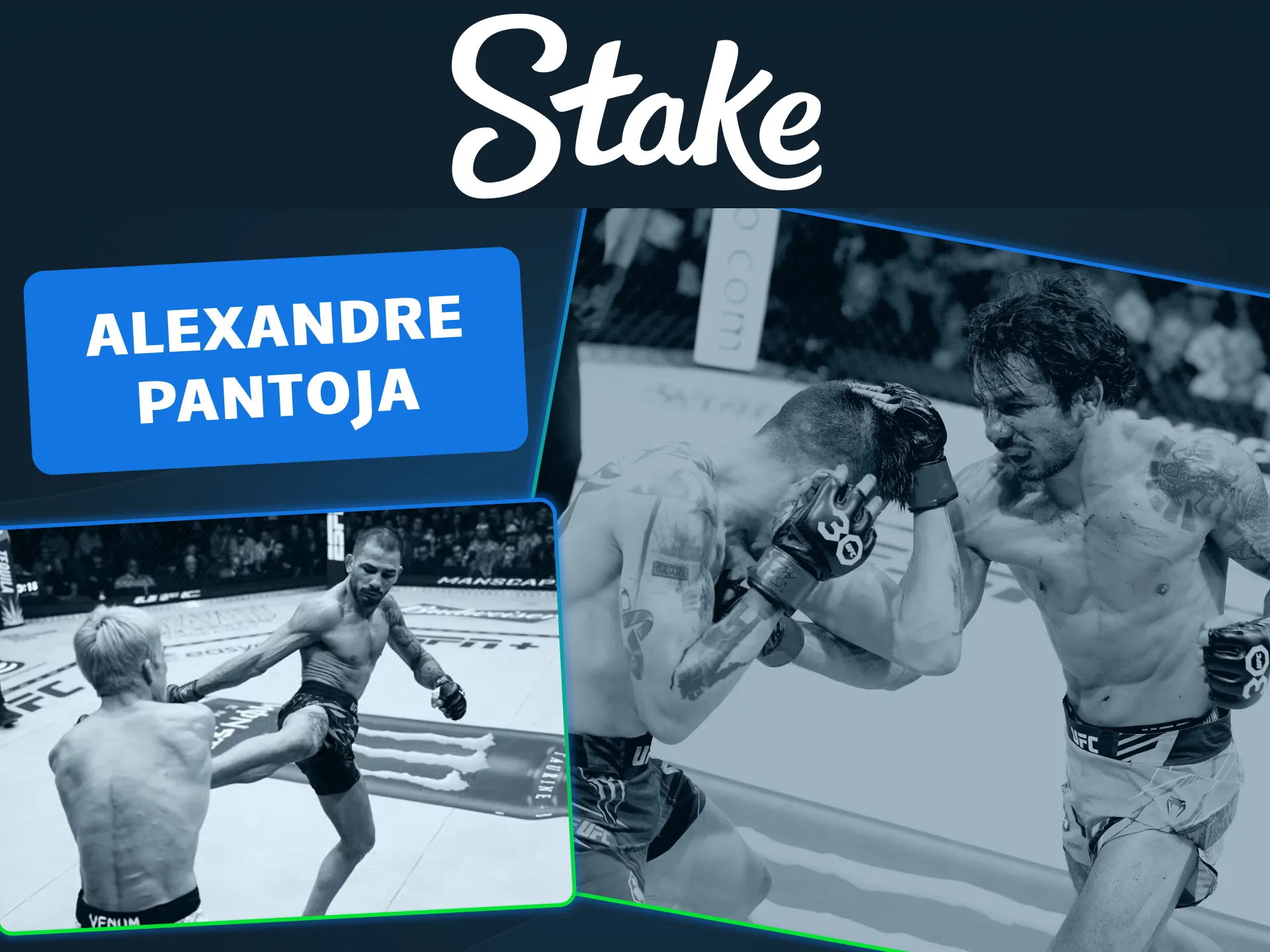 Play with the flyweight champion at the Stake official site.