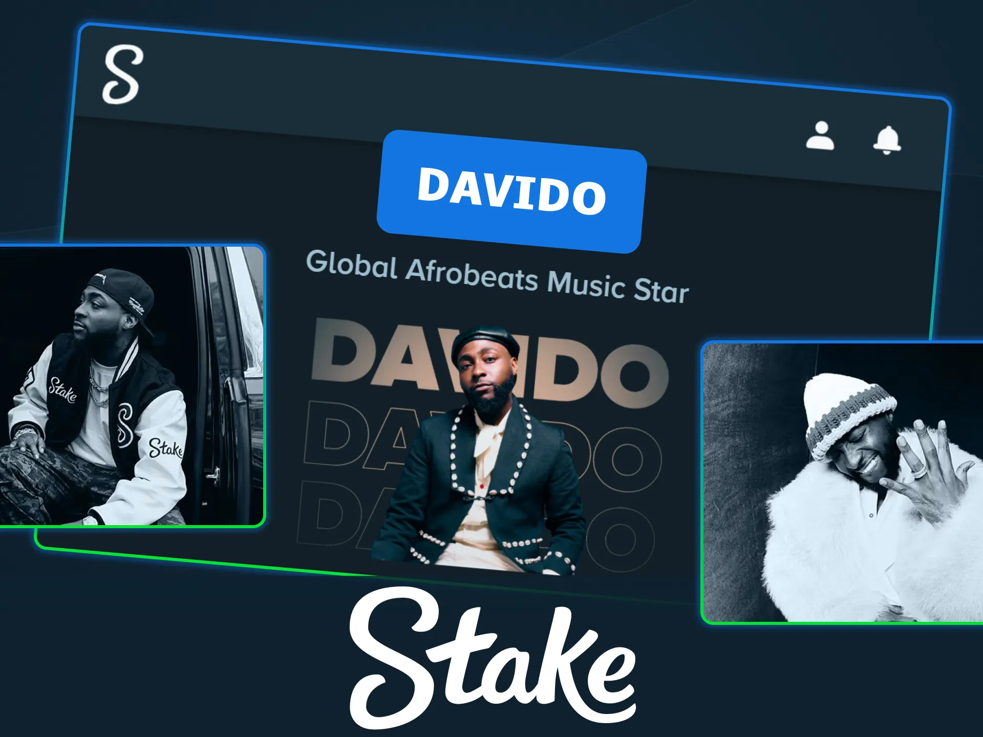 Connect with music icons on the Stake official gaming site.