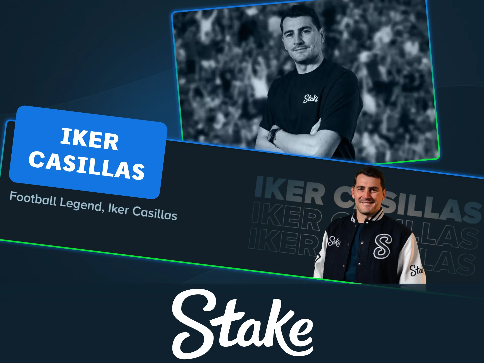 Join the Spanish goalkeeper on the Stake official betting site.
