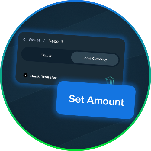 Make lightning-fast deposits and withdrawals directly through the Stake application.
