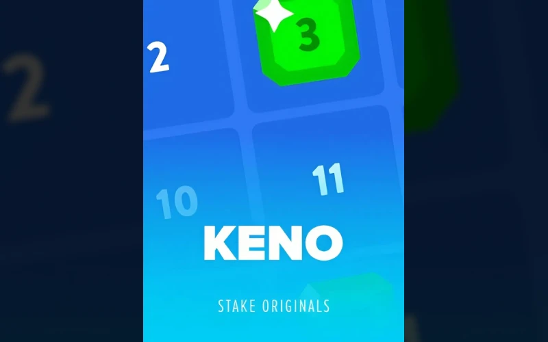 Try Keno at Stake Casino and match your numbers to win prizes.