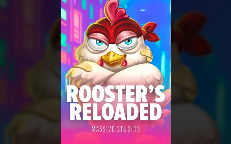 Play Rooster’s Reloaded on Stake for high-volatility farm brawler action.
