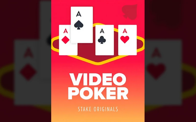 Win big with Video Poker on Stake Casino by choosing the right cards.
